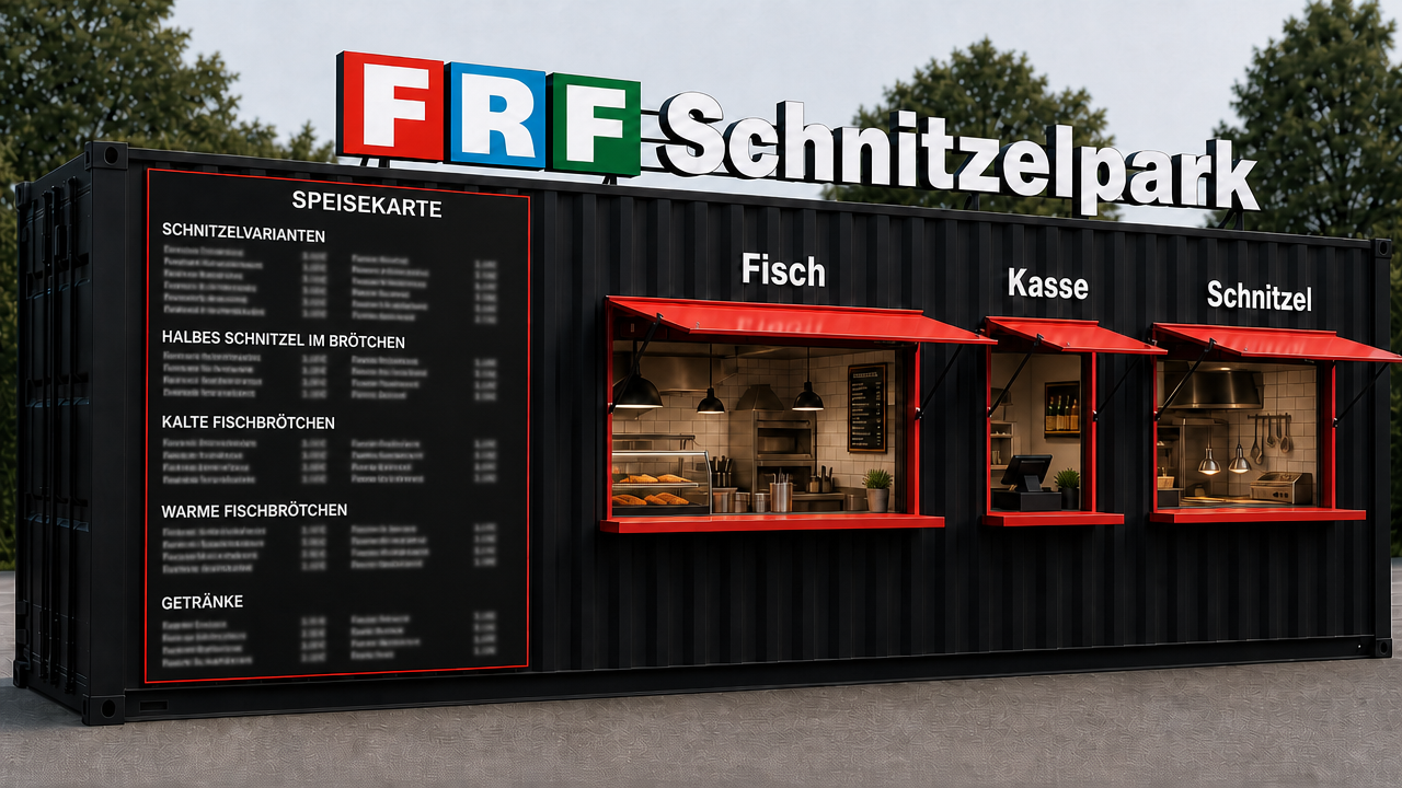 Schnitzelparkcontainer